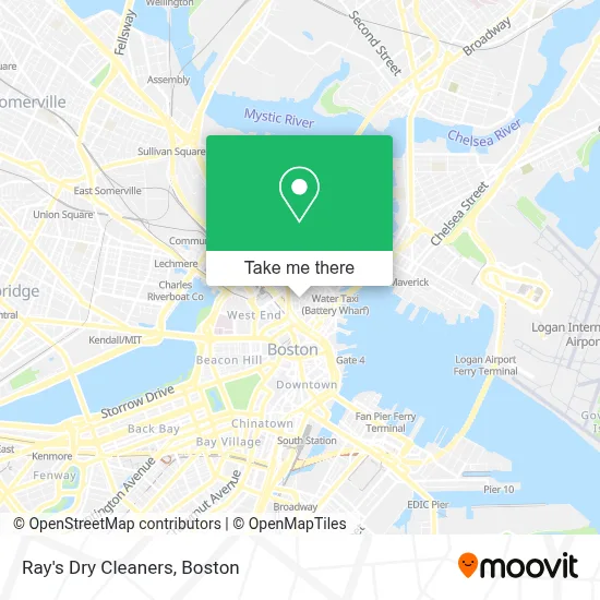 Ray's Dry Cleaners map