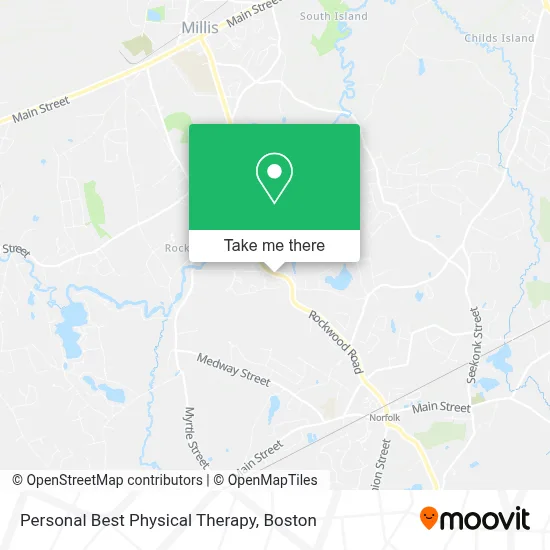 Personal Best Physical Therapy map