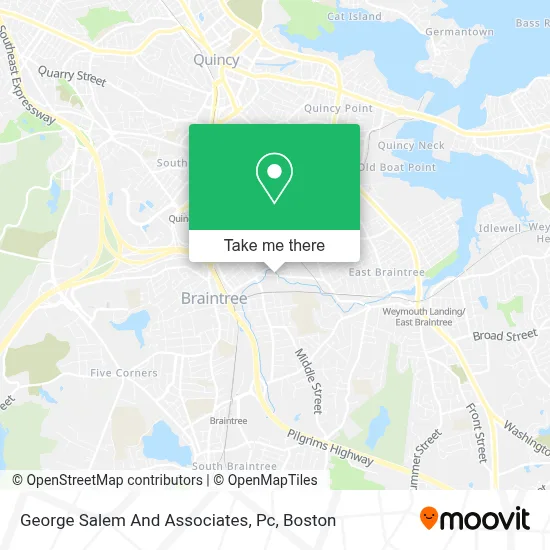 George Salem And Associates, Pc map