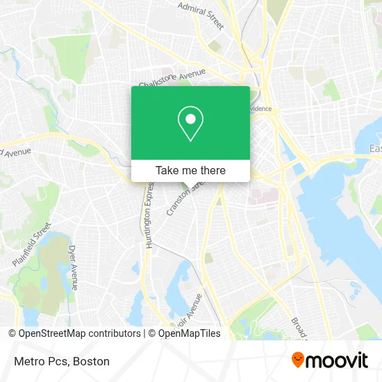 Metro Pcs map