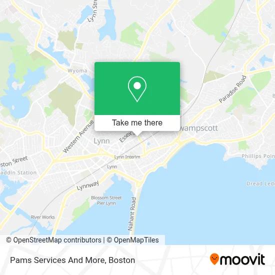 Pams Services And More map