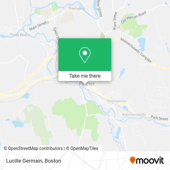 Lucille Germain map