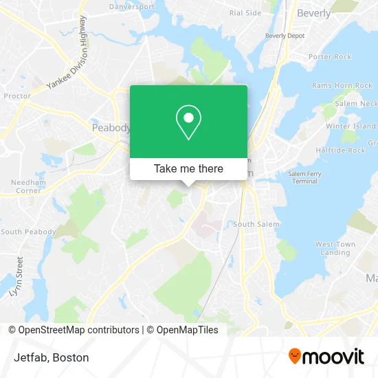 Jetfab map