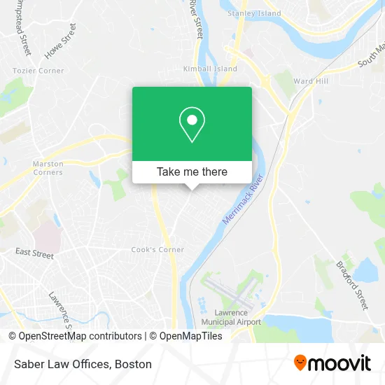 Saber Law Offices map