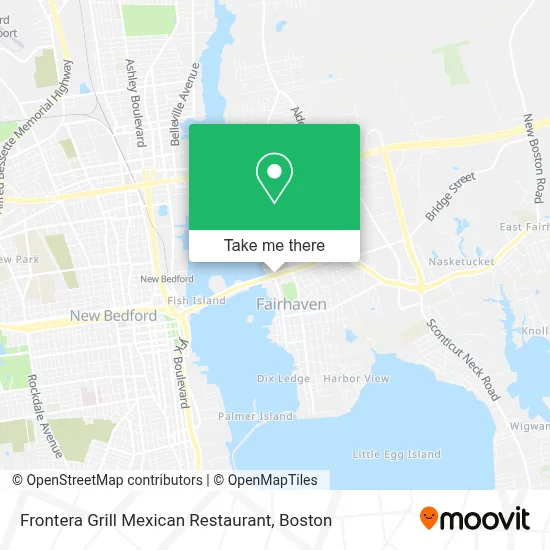 Frontera Grill Mexican Restaurant map