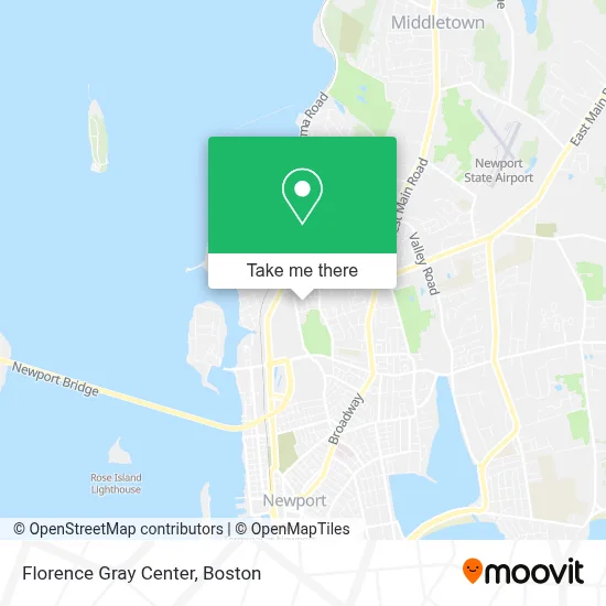 Florence Gray Center map