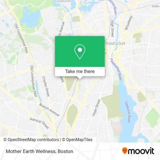 Mother Earth Wellness map