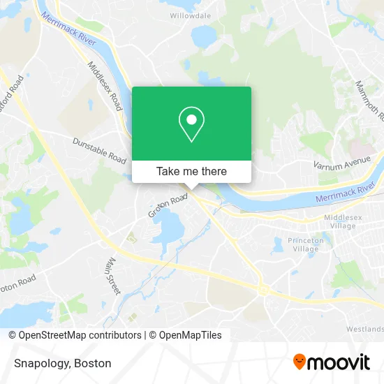 Snapology map