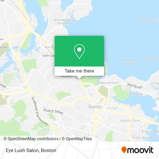 Eye Lush Salon map
