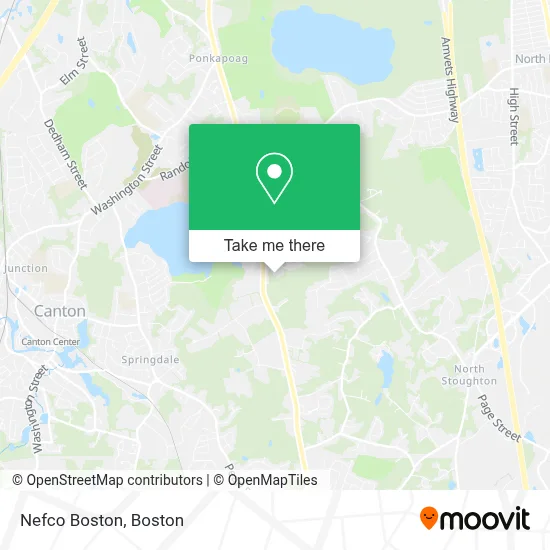 Nefco Boston map