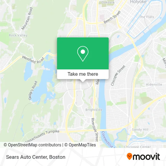 Sears Auto Center map