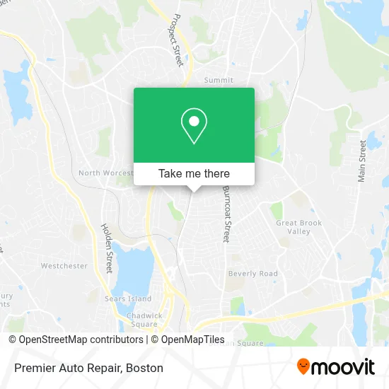Premier Auto Repair map