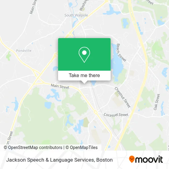 Jackson Speech & Language Services map