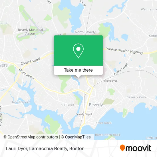 Lauri Dyer, Lamacchia Realty map