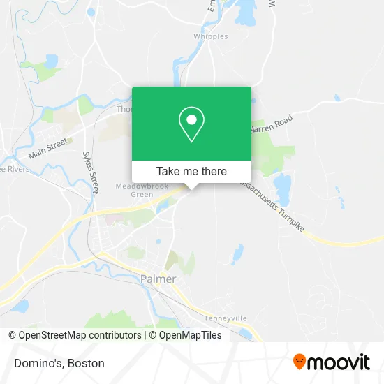 Domino's map