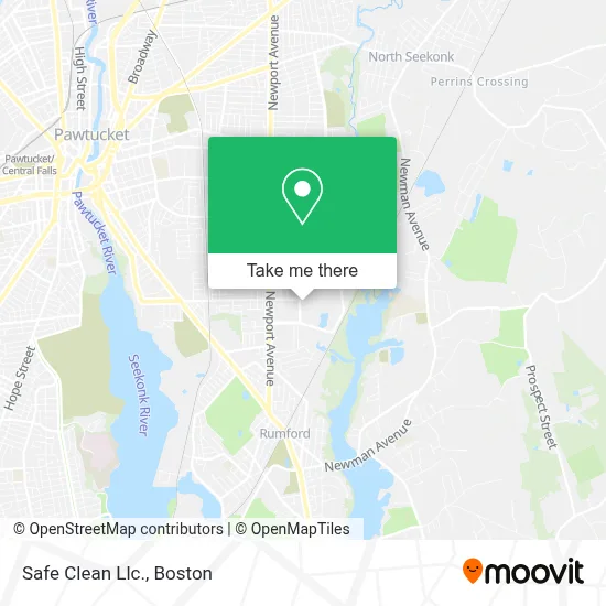 Safe Clean Llc. map
