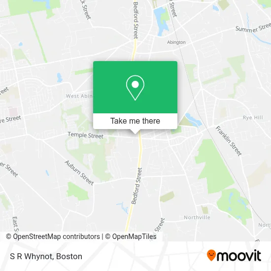 S R Whynot map