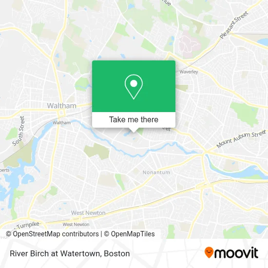 River Birch at Watertown map