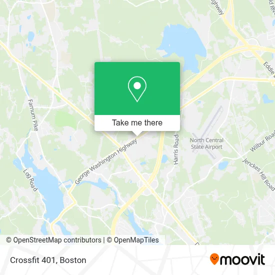 Crossfit 401 map
