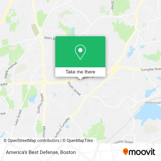America's Best Defense map