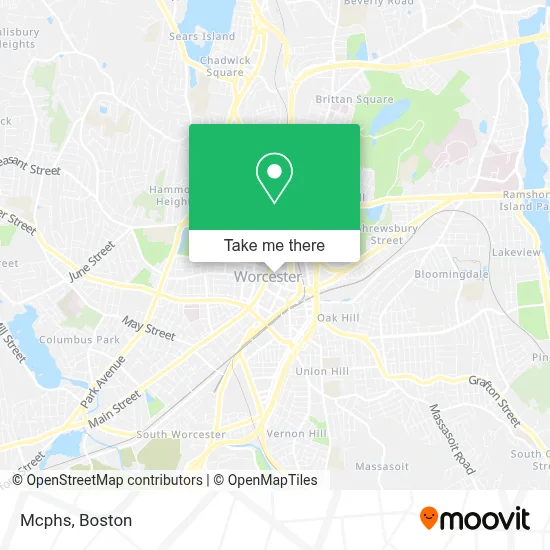 Mcphs map