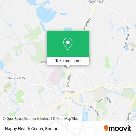 Happy Health Center map
