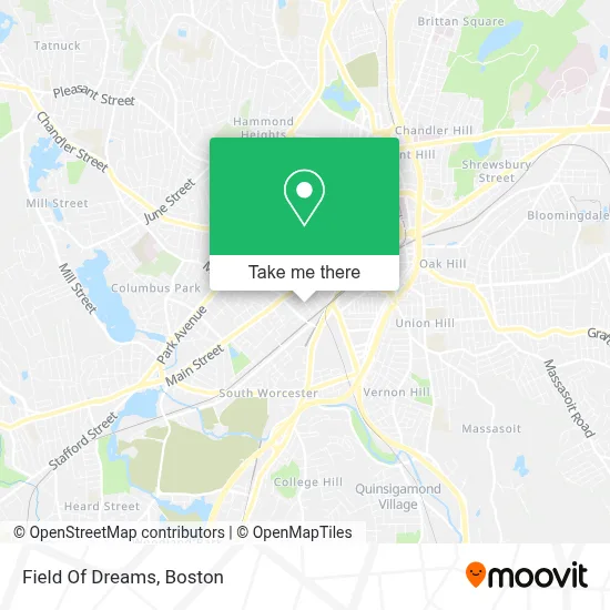 Field Of Dreams map