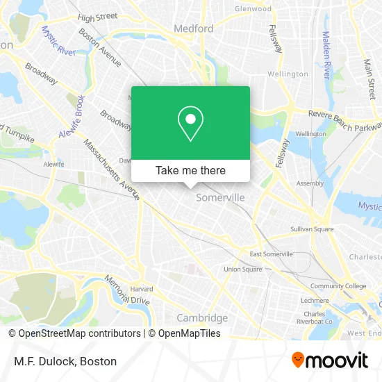 M.F. Dulock map