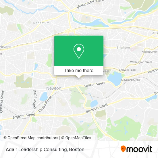 Adair Leadership Consulting map