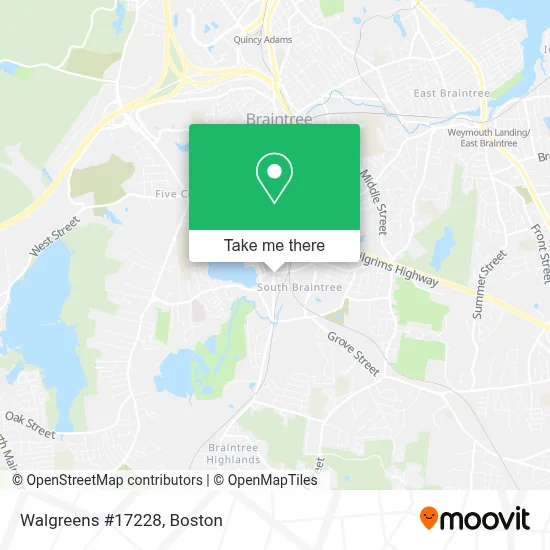 Walgreens #17228 map