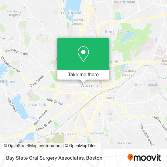 Bay State Oral Surgery Associates map