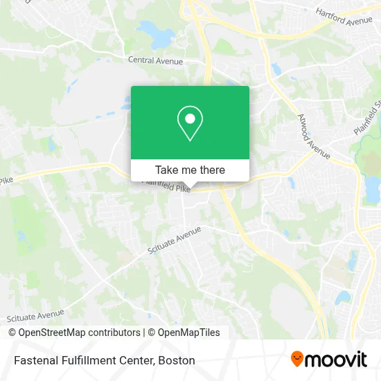 Fastenal Fulfillment Center map