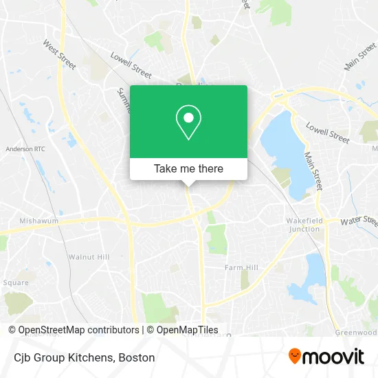 Cjb Group Kitchens map