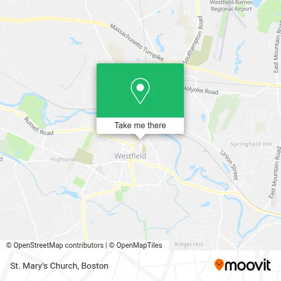 St. Mary's Church map