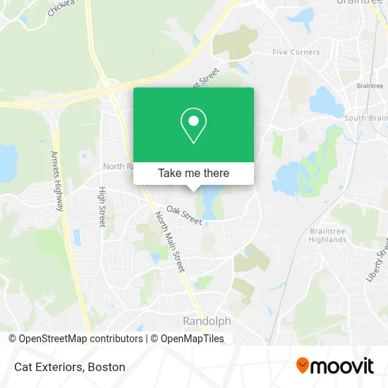 Cat Exteriors map