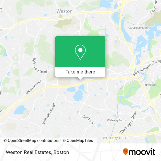 Weston Real Estates map