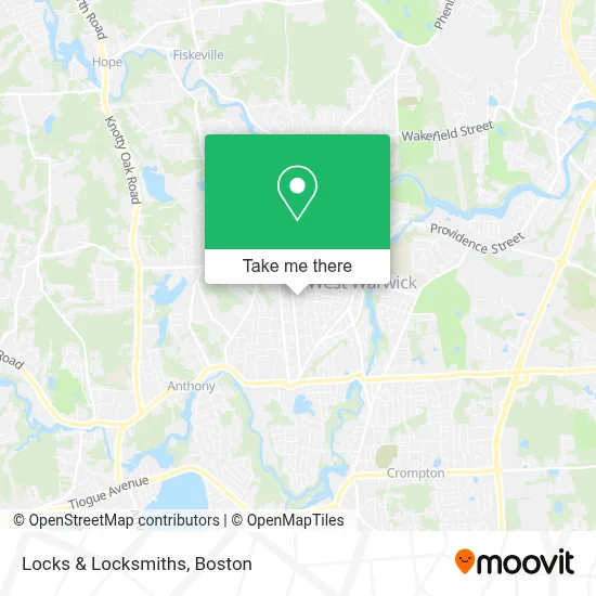 Locks & Locksmiths map