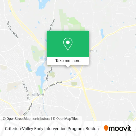 Criterion-Valley Early Intervention Program map