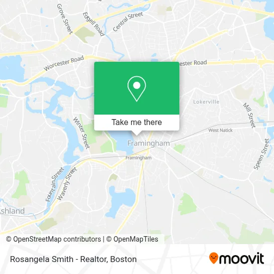 Rosangela Smith - Realtor map