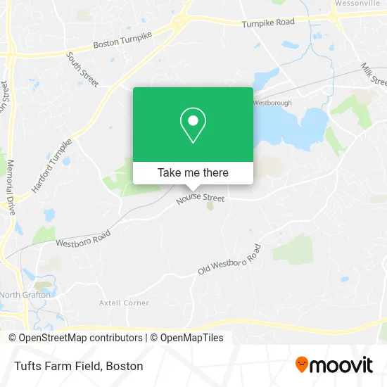 Tufts Farm Field map