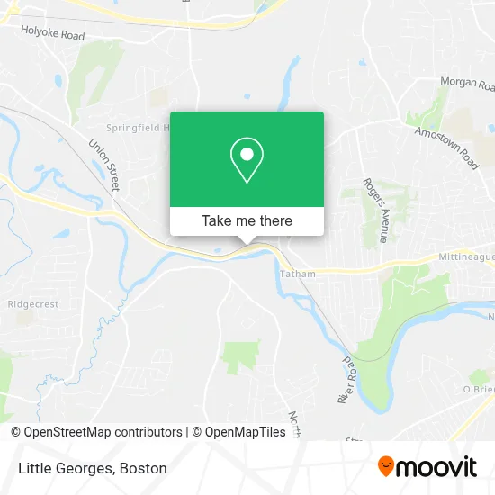 Little Georges map