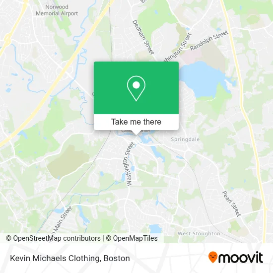 Kevin Michaels Clothing map