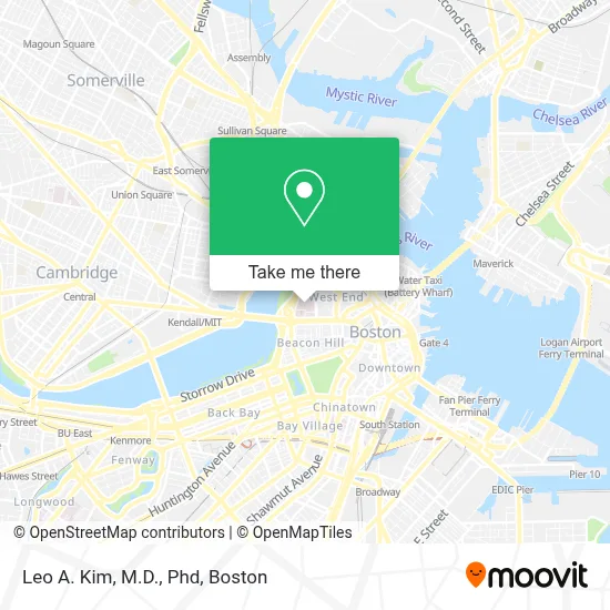 Leo A. Kim, M.D., Phd map