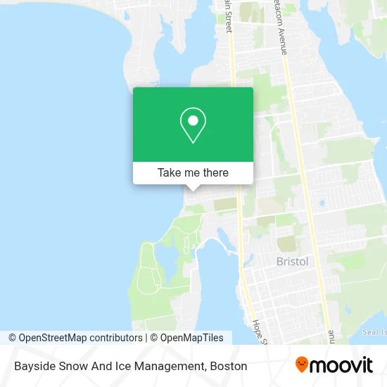 Bayside Snow And Ice Management map