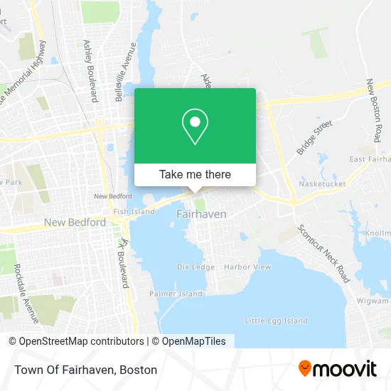 Town Of Fairhaven map