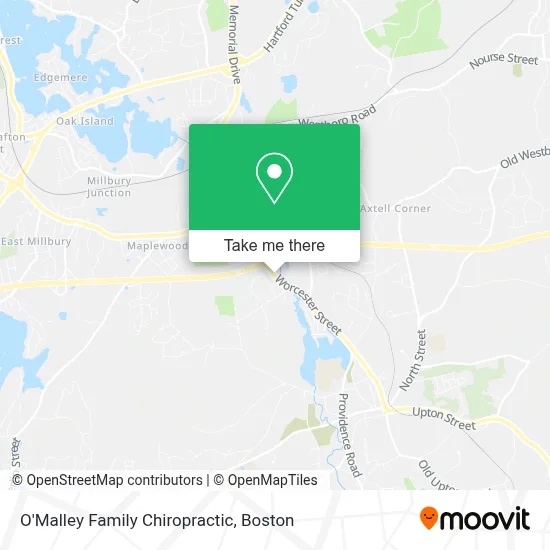 O'Malley Family Chiropractic map