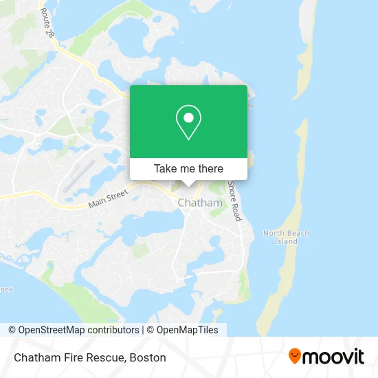 Chatham Fire Rescue map