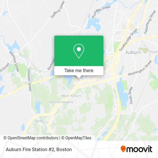 Auburn Fire Station #2 map