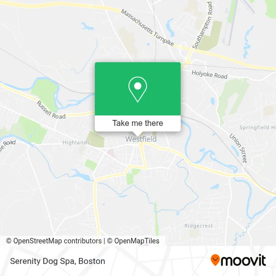 Serenity Dog Spa map