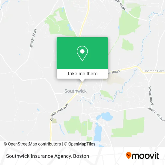 Southwick Insurance Agency map